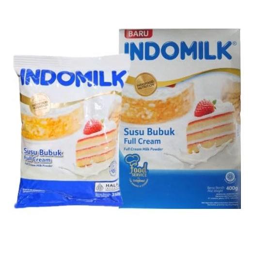 Indomilk Susu Bubuk Full Cream untuk Baking dan Cooking Aroma Gurih Tekstur Lembut Halal
