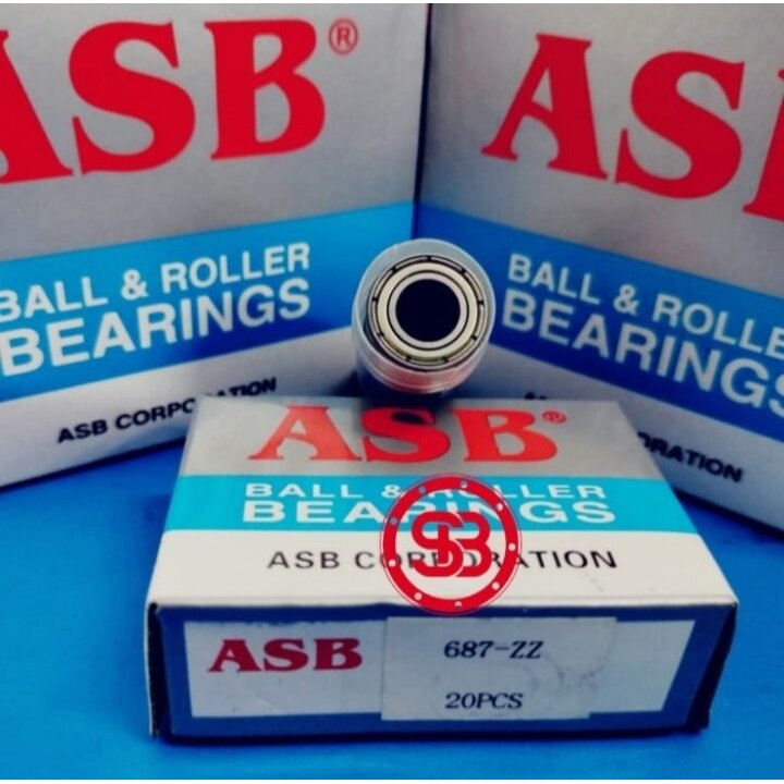 Bearing 687 ZZ ASB