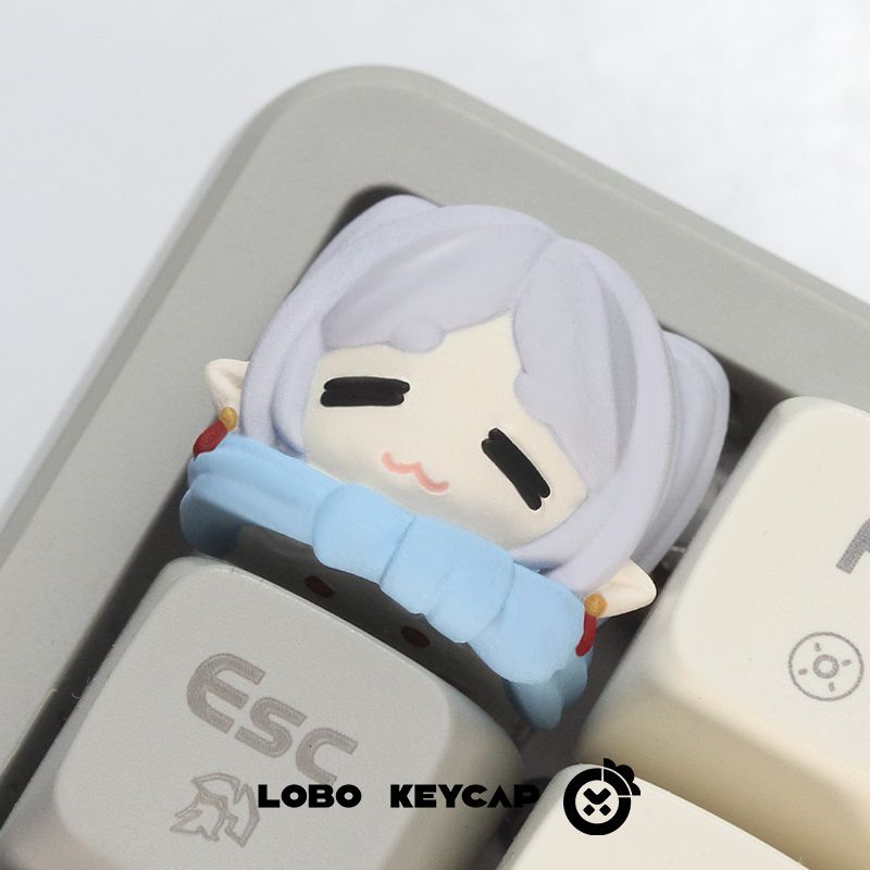 Frieren: Beyond Journey's End Anime Resin Keycap, Custom Esc Key For Mechanical Keyboard, Cute Anime