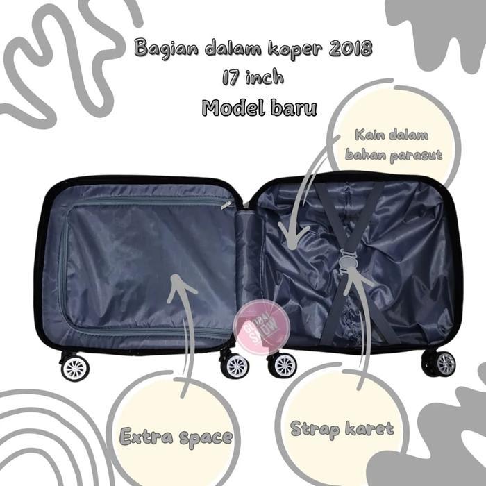 Koper 17Inch Polo Fans Termurah / Koper 17Inchi Travel / Koper 17 Inch #Gratisongkir