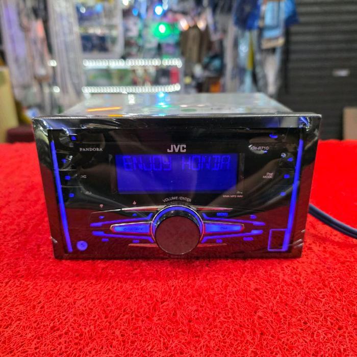 Head Unit JVC Pandora KW-R710H3 USB CD Aux Radio FM AM ex Honda Brio Mobilio