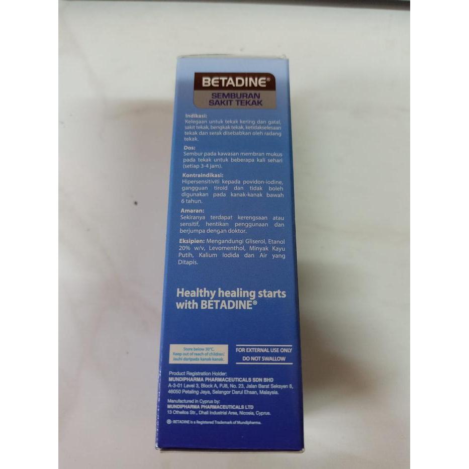 Betadine Sore Throat Spray 50Ml