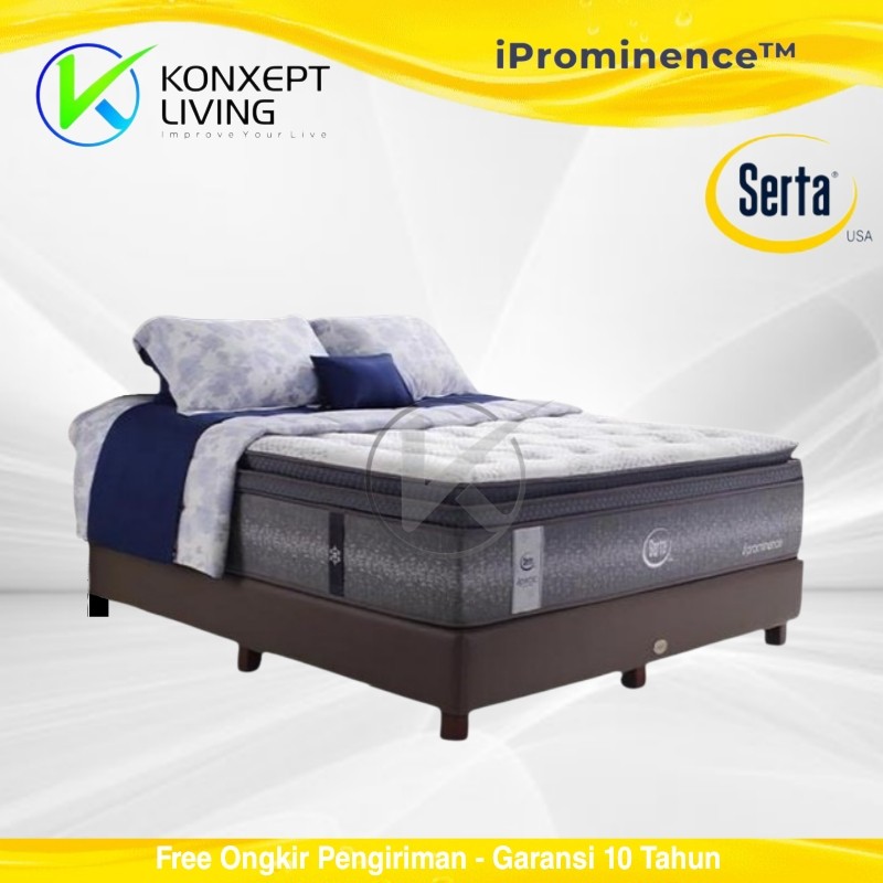 Serta Springbed iprominence  Ukuran 120x200 Fullset Tanpa Sandaran