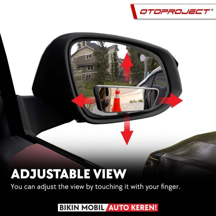 Otoproject - Car Blind Spot Side Mirror Cermin Tambahan Mobil Blind Spot