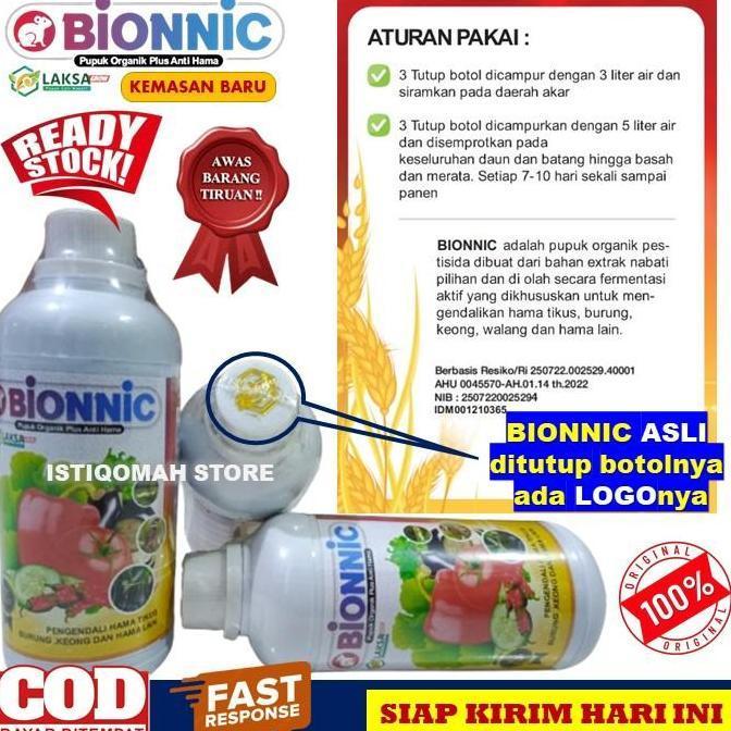 sarisa_shopp BIONNIC 500ml Obat Hama Tikus untuk Padi - Obat Hama Tikus Padi Sawah - Obat Hama Tikus