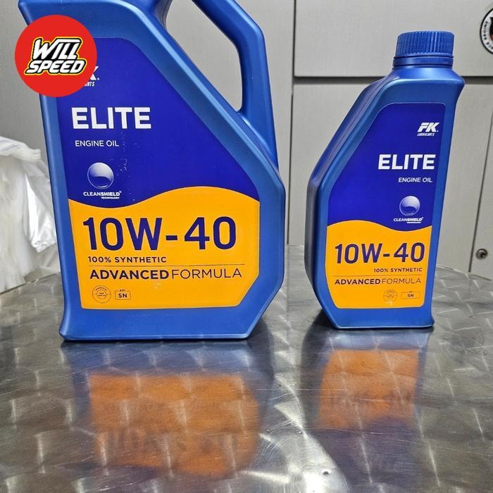 OLI MESIN BENSIN FK ELITE 10W-40 API (SN) 100% ORIGINAL