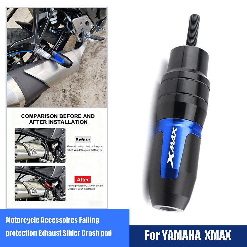 For Motorcycle Accessories YAMAHA XMAX 125 250 300 400 Xmax125 Xmax250 Xmax300 Xmax400 CNC Exhaust