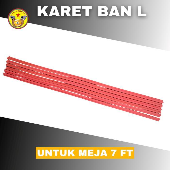 Karet Ban L Meja 7 Ft Billiard - Karet Bilyar - Biliar