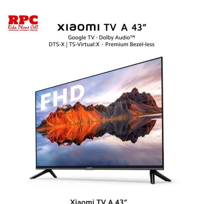 Xiaomi TV A Series 43inch Google Premium Bezel-less FHD Smart TV Android TV Garansi Resmi Segel