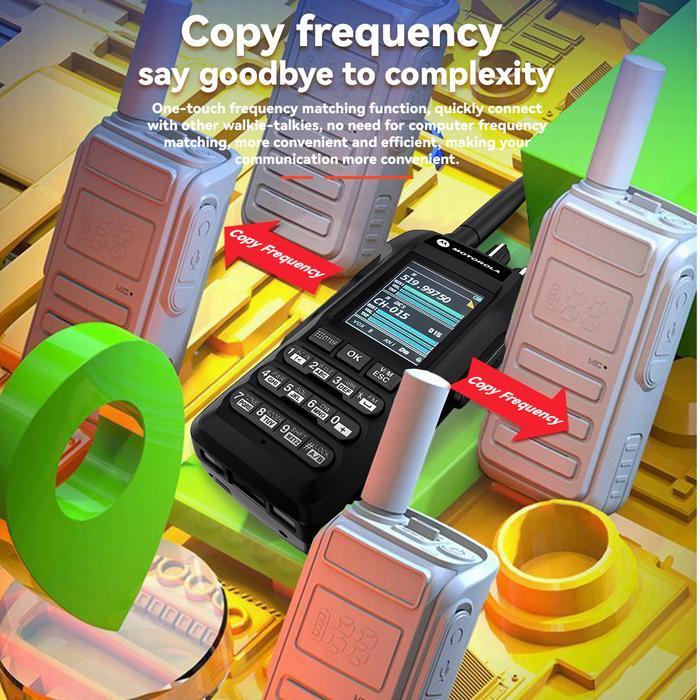 Motorola Walkie Talkie Outdoor HT Radio R8 20W 4 frequency bands U/V Jarak jauh 25KM Untuk Proyek