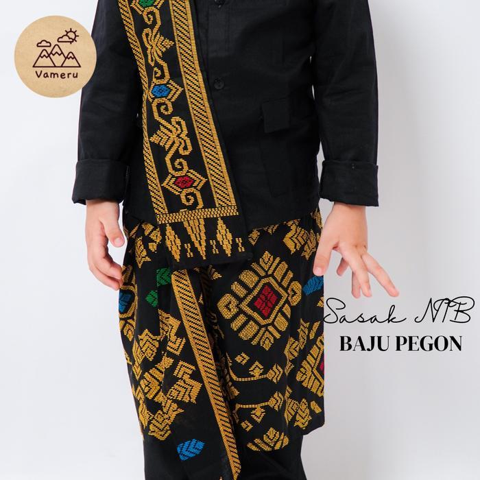 DISKON PAKAIAN ADAT ANAK SASAK NTB LAKI LAKI