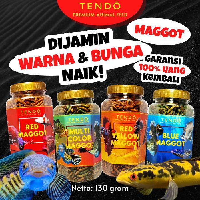 Maggot Bsf Maggot Kering Pakan Makanan Ikan Koi Predator Tendo