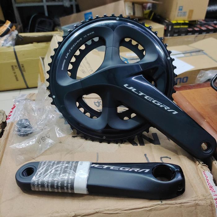 Crank Ultegra R8000 Shimano Original 170Mm Mid Compact 11 Speed