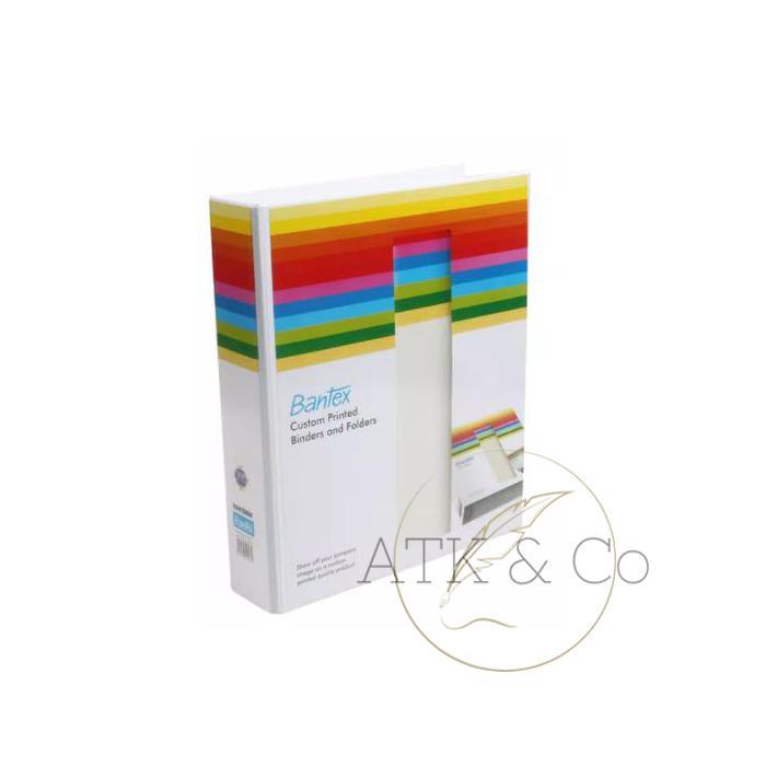 ` Ordner Bantex A4 Insert Ring Binder 2 Ring 40mm 8542 - Map Arsip Kertas Dokumen Tebal Kantor