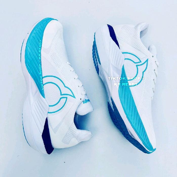 Sepatu Running/Lari Ortus Hyperblast Biru Putih - Promo Terbatas Kr Ready Sepatu Lari Pria Wanita
