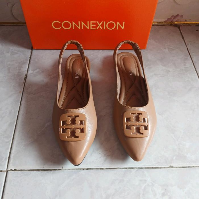 Sandal Teplek Wanita Midel Karet Tali Belakang