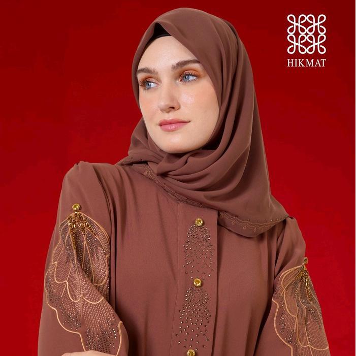 Hikmat Fashion Original C8476 Abaya Hikmat Noerbutikmuslim