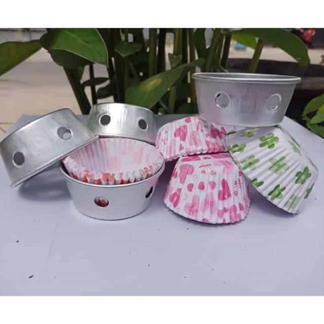 Cetakan Roti Kukus Pendek Loyang Roti Kukus