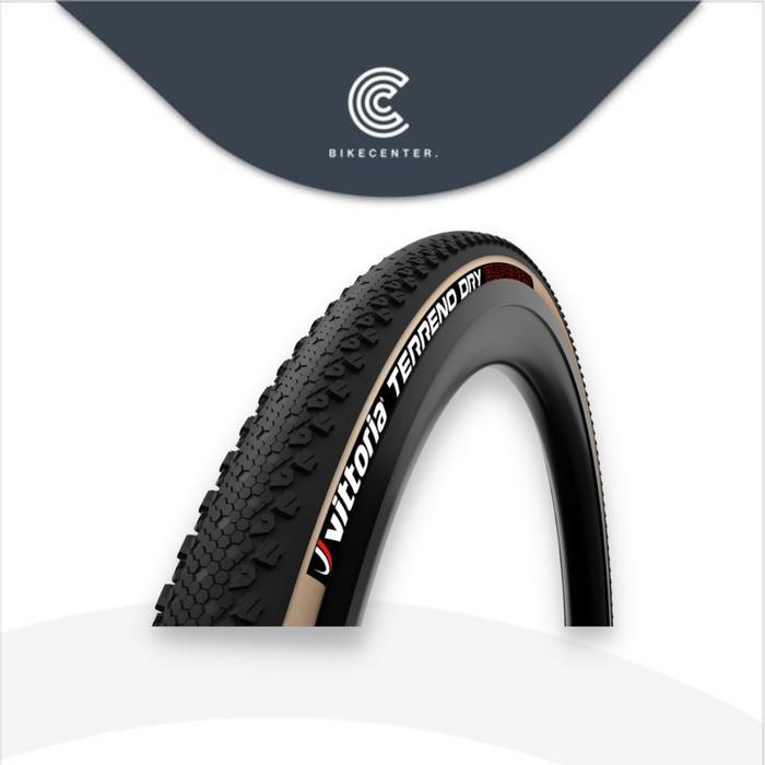 Ban Luar Sepeda Gravel VITTORIA - Terreno Dry G2.0 Anthracite Gravel
