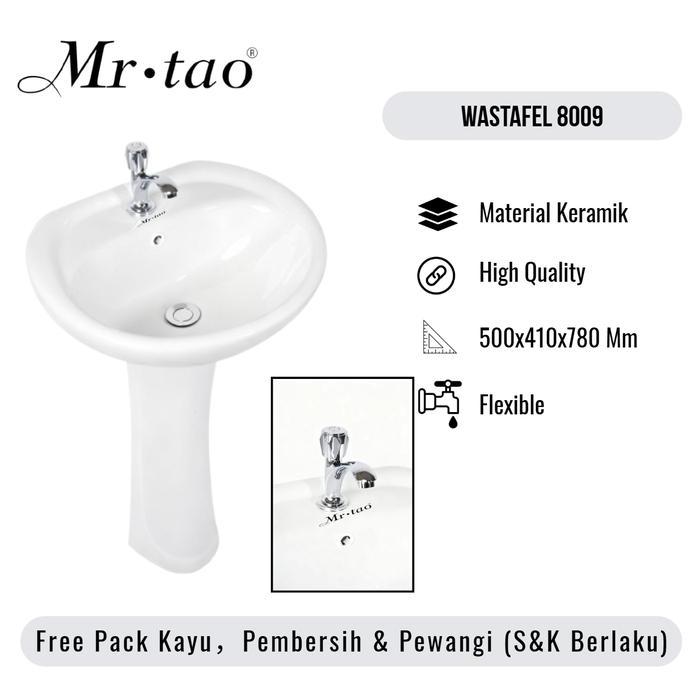 Wastafel Cuci Tangan Portable Keramik Merek Mr Tao