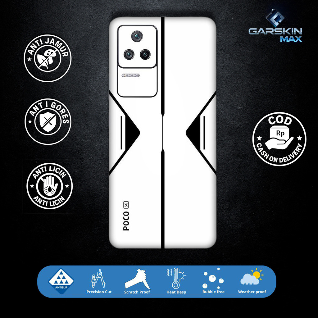 Garskin Skin Poco F4 5G gt Fullbody / Backonly | Anti Gores | Bisa Custom | Kode - B80