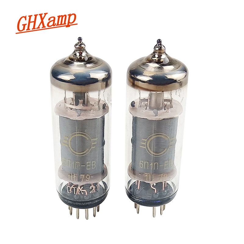 Ghxamp 2Pcs 6N1N-Eb Amplifier Tube Electronic Tube Valve Can Upgrade 6N1N / 6P1 Tubes Diy