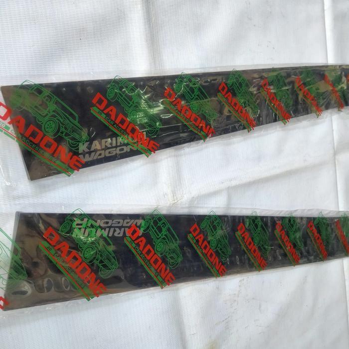 Ready Talang Air / Door Visor Set Depan Karimun Wagon R / WagonR / Wagon - R Tahun 2013 2014 2015