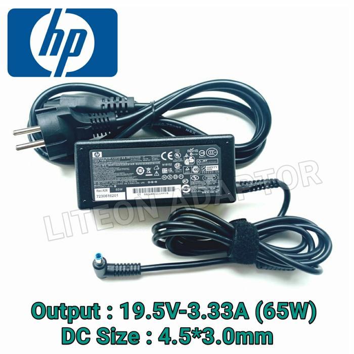 Ready Adaptor Charger Laptop HP 14S-DQ1013TU 19.5V 3.33A Original