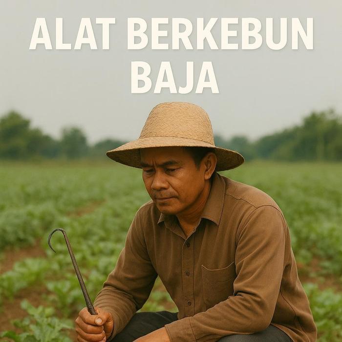 AJM PISAU Etalase Peralatan Kerja Alat Kerja Pegawe Kebun Rawat Tanaman Siap Pakai Pisau Kebun