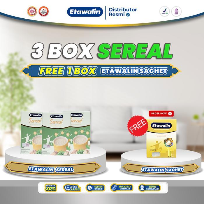 [PROMO SPESIAL BELI 3 BOX SEREAL dapat 1 ETAWALIN SACHET] SUSU KAMBING ETAWA ASLI II SUSU ETAWALIN