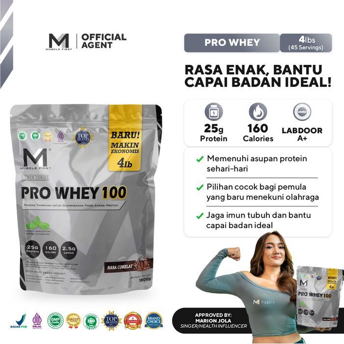 Muscle First M1 Pro Whey 100 4 lbs Whey Protein