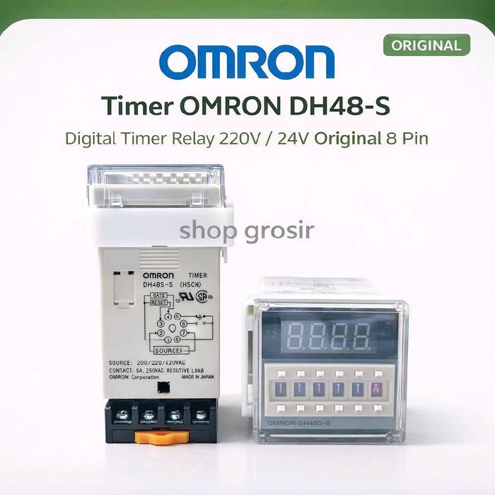 Timer Omron Dh48S S Digital Original Dh48S-S