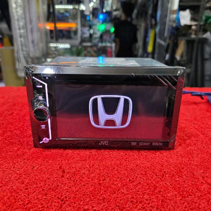 Head Unit JVC KW-V10H4 USB CD Aux Radio FM AM sudah dipasang Bluetooth ex Honda HRV