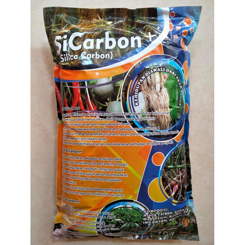 Pupuk Si Carbon+ 1 kg Carbon Silika Asam Humat sicarbon sicarbon+ si carbon +