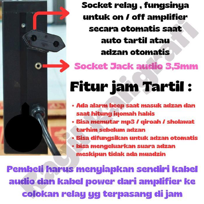 Jadwal Sholat Digital Runing Teks Jam Sholat Masjid Ds 3231Sn Tbk