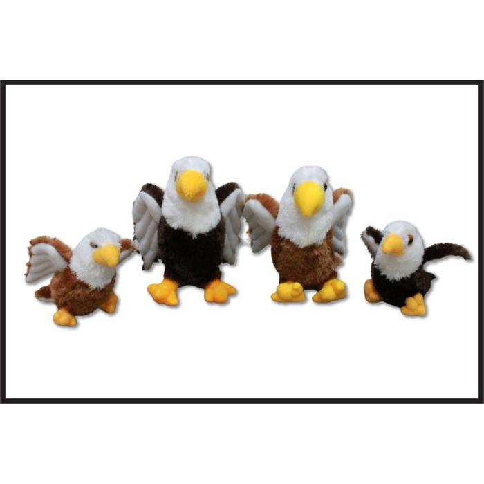 Boneka Burung Elang , Boneka Eagle Small Medium