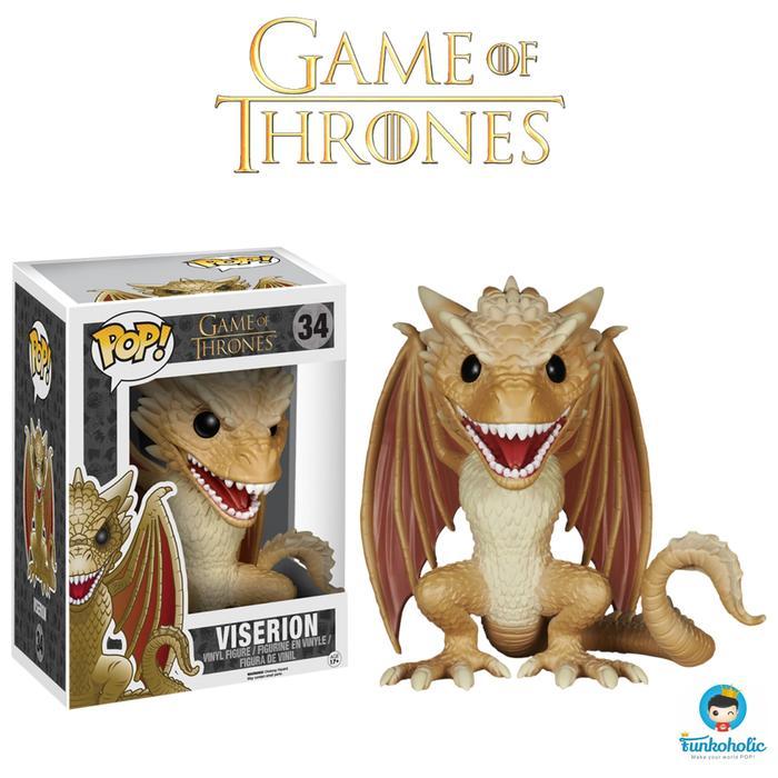 Funko POP Game of Thrones - Viserion 6" Super-Sized POP #34
