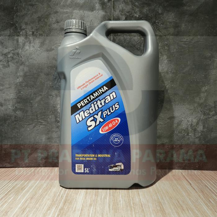 Pertamina Meditran SX Plus Diesel 15w40 5 Liter/1 Galon - Oli Mobil Diesel Original