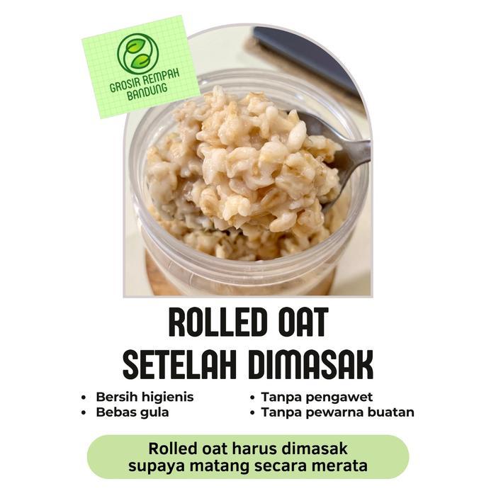 Rolled Oat / Oatmeal Gandum Utuh / Gandum Import Kualitas Premium Tbk