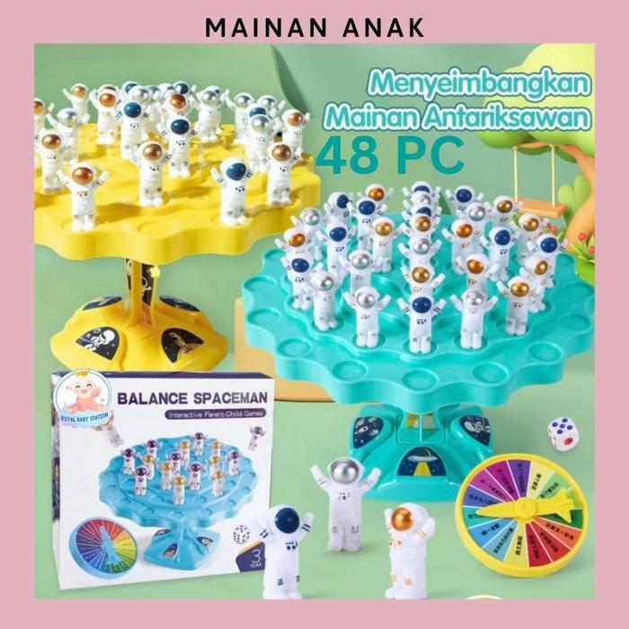` Mainan Edukasi Astronot Balancing Seru Anak Dewasa
