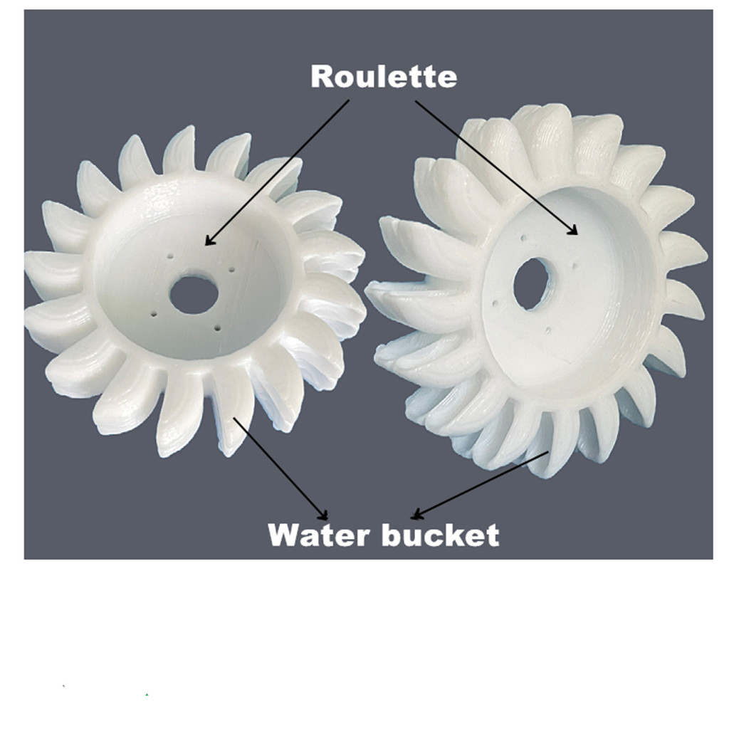 . Impulse Permanent Magnet Brushless Generator Micro Turbine -
