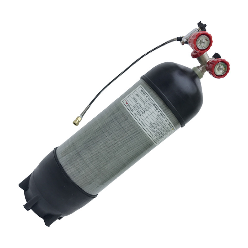 . Acecare 9L Hpa 4500Psi Carbon Fiber Cylinder Air Tank High Pressure -