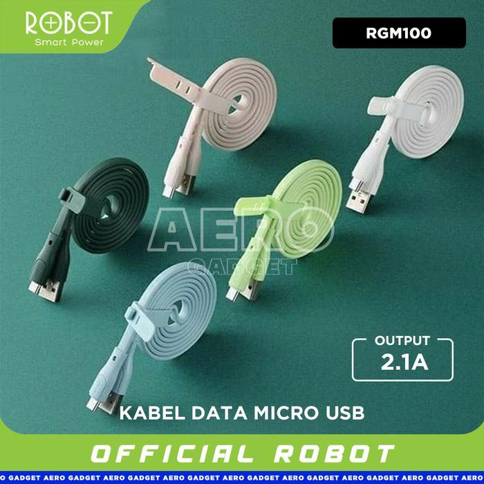 ROBOT Kabel Data Micro USB RGM100 Kabel Charger Casan HP Android