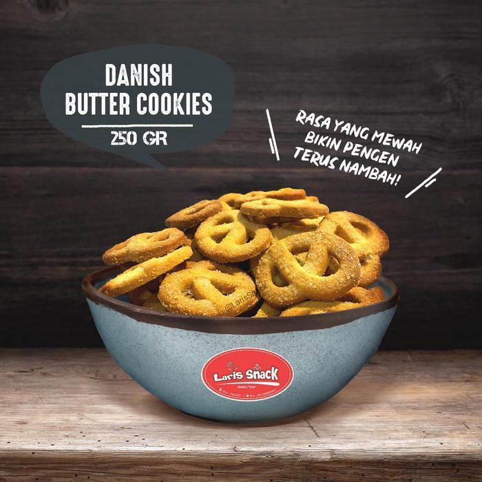 Biskuit Danish Butter Cookies Monde Gelora Snack Kiloan 250gr