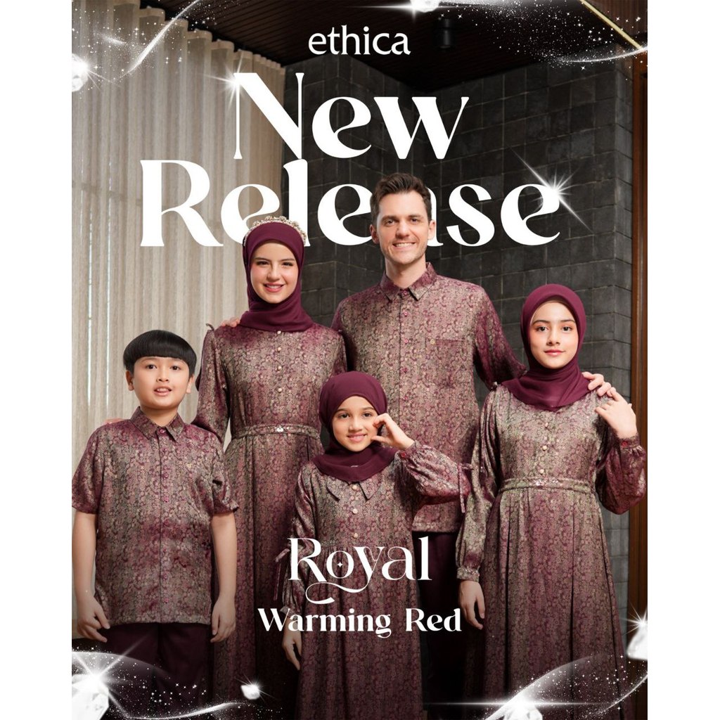 Sarimbit Ethica Royal Warming Red, Kahfi 383, Kagumi 366, Kahfi Kids 280, Kagumi Kids 193