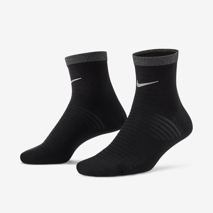 NIKE UNISEX SPARK LIGHTWEIGHT RUNNING ANKLE SOCKS DA3588-010