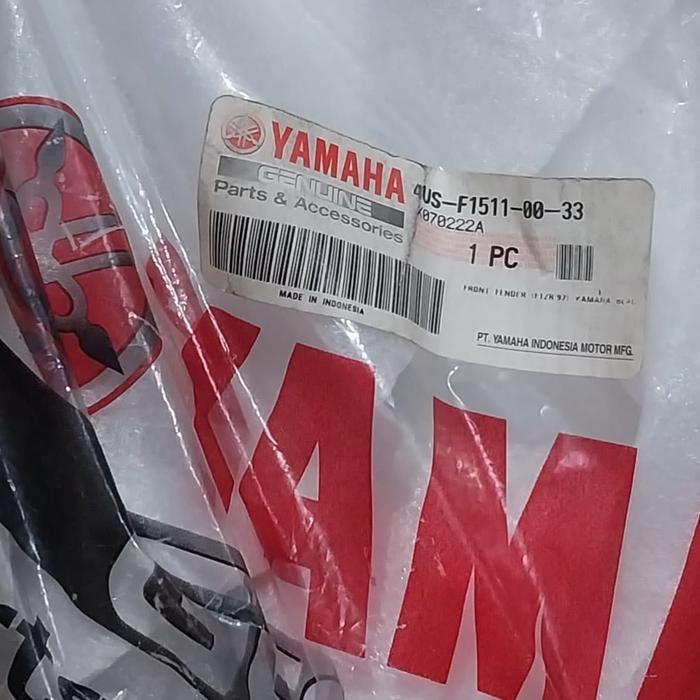 Termurah Sparepart Yamaha : 4Us-F1511-00-33 Spakbor Depan F1Zr Hitam / Front Fender F1Zr Hitam