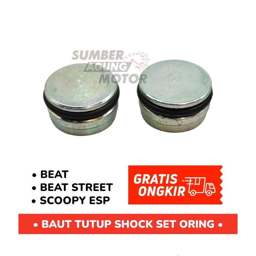 BAUT TUTUP AS SHOCK DEPAN BEAT ESP SCOOPY ESP BEAT STREET DETAIL ORI