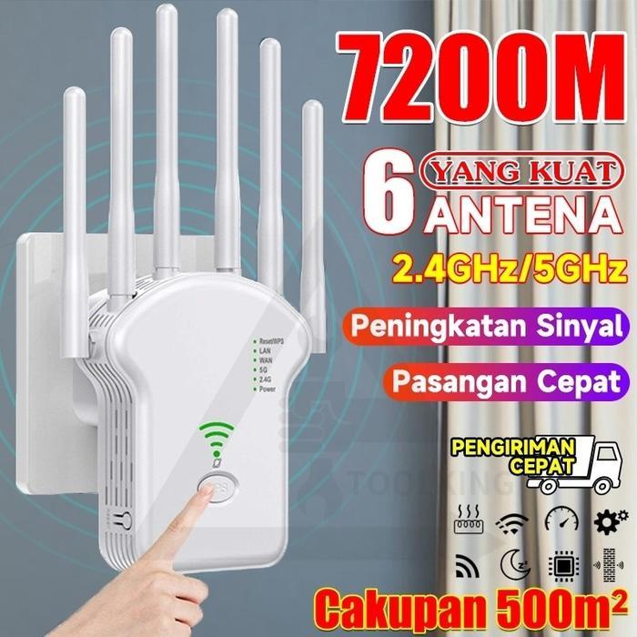 Wifi Range Extender Wifi Repeater - 6 Antena 300M Wifi Repeater Wireless Router Repeater