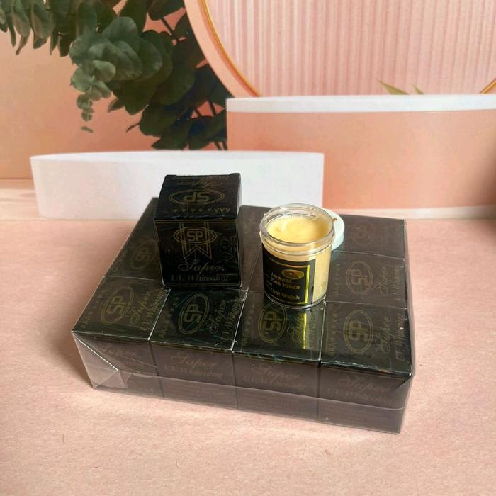 Isi 12 Pcs Cream Wajah Sp Hitam Untuk Memutihkan Wajah